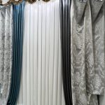 مدل پرده کلاسیک یقه شل